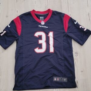Nike Dameon Pierce #31 Houston Texans Jersey Navy and Red